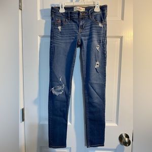 Hollister ripped jeans